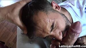 Amateur young 18+ straight twink latino's first gay sex with stranger for cash pov 😏