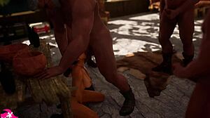 his girlfriend cheats by training with other men while he's hunting