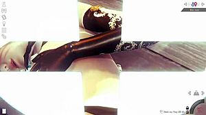 3D Simulation Girl In Japanese Anime Style