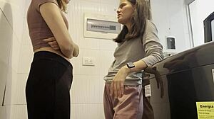 Why can't I watch my best friends licking pussy and fingering in yoga class? I want the full video.