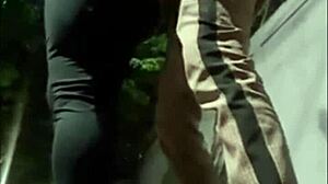 i'm exibiting my cock outdoor