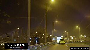 Super Model Shakes With Excitement For Big Black Cock