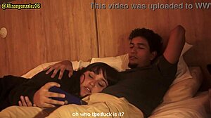 watching netflix with stepsister led to mouth fucking almost caught