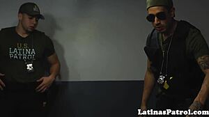 pretty latina pounded by immigration officer