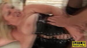 Chubby Mature Dominated Before Taking a Rough Mouthful?