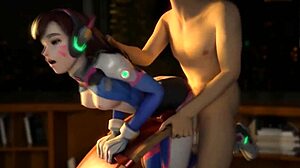 Japanese Futanari 3D Anime Hentai with Wild Action