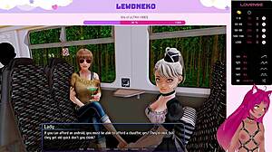 Vtuber Lewdneko Harem Hotel Blowjob Orgasm!