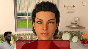 Alexandra says, 'Fuck me in this hentai game?'