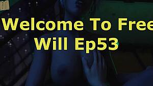welcome to free will 53 with big tits in 3d anime game