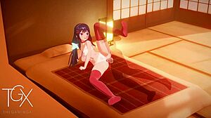 Anime Hentai Game: Intense Sex Positions And Blowjob!