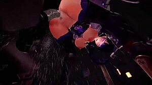 Raiden Shogun Endures Intense Gangbang