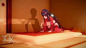 Anime Hentai Game: Intense Sex Positions And Blowjob!