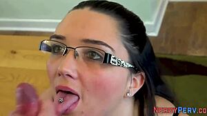 British amateur tricked into sucking yorkshire dick in reality handjob facial