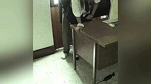 Mexican student seduces teacher in office for better grade with passionate sex