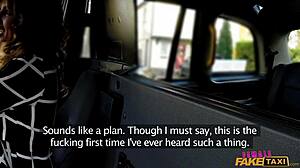 Female fake taxi driver stretches passenger in uk taxi