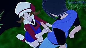 Bea Saito And Lyra Kotone Intense Creampie Sex In Pokemon Hentai