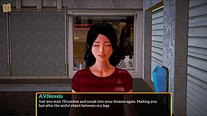 my new family plays erotic game with big tits