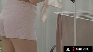 hot blonde amy douxxx gets bent over for huge cumshot after sensual fuck