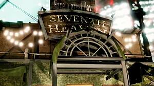 cloud and tifa get wild after drinks in epic late-night fun