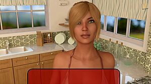 Alexandra says, 'Fuck me in this hentai game?'