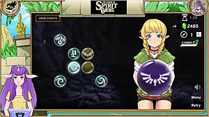 fucking linkle from legend of zelda in anime