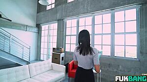 Yo, August Ames, you see that huge bulge under those pants?