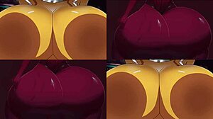 I love foxy's big ass and chica's huge boobs in this hentai sex.