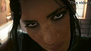 Panam and Laguna Bend Engage in Intense Sex Scene from Cyberpunk 2077