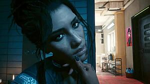 Panam and Laguna Bend Engage in Intense Sex Scene from Cyberpunk 2077