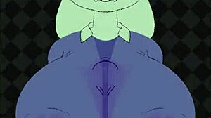 Teacher Toriel From Deltarune Gets Banged By Monster Cock With Titty Fuck And Blowjob Leading To Cumshot