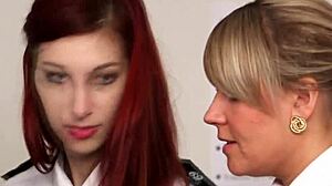 Agent Mishka Devling Delivers Rough Handjob with Humiliating Control