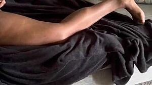 Enjoying a relaxing time on the couch