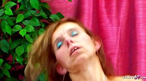 Rough Huge Cock Pounds Slim Ginger Granny