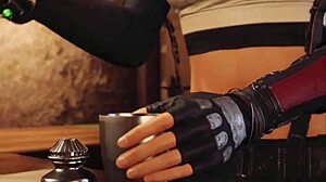 cloud and tifa get wild after drinks in epic late-night fun