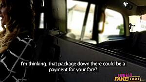 Female fake taxi driver stretches passenger in uk taxi