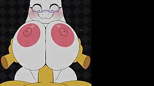 Teacher Toriel From Deltarune Gets Banged By Monster Cock With Titty Fuck And Blowjob Leading To Cumshot