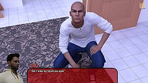 Alexandra says, 'Fuck me in this hentai game?'