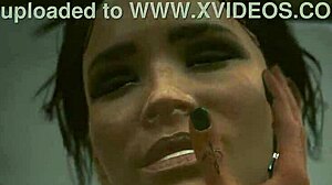 Panam and Laguna Bend Engage in Intense Sex Scene from Cyberpunk 2077