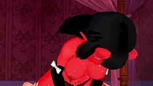 meru the succubus says 'fuck me hard' in this fantasy hentai