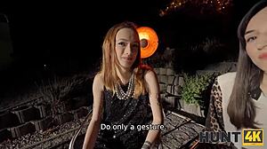 Redhead Cuckold Watches Old Man Fuck Her In Cowgirl POV, Small 18+ Tits Bouncing.