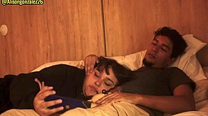 watching netflix with stepsister led to mouth fucking almost caught