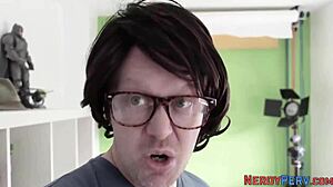 British amateur tricked into sucking yorkshire dick in reality handjob facial