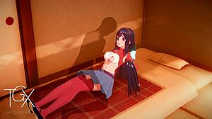 Anime Hentai Game: Intense Sex Positions And Blowjob!