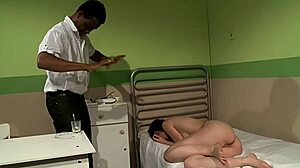 In hospital, 20-year-old patient gets hard spanking from doctor