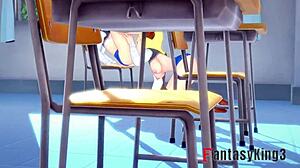 android 18 and videl unleash forbidden lesbian desires in dragon ball fantasy