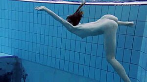Anna Netrebko Underwater In Bikini Pool Scene