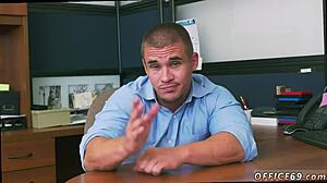 Filipino male performs oral gay sex to earn that bonus