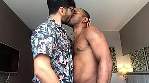 Marcos Goiano and Orfeu Rios deliver raw Brazilian creampie action after deepthroat!