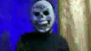 Skull Man Fucking Deliciously And Deliciously In Intense Gay Encounter. Featuring Anal And Blowjob Actions.