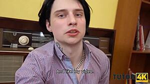 hey, ever seen a hot tutor get drilled hard in private lessons? unreal!